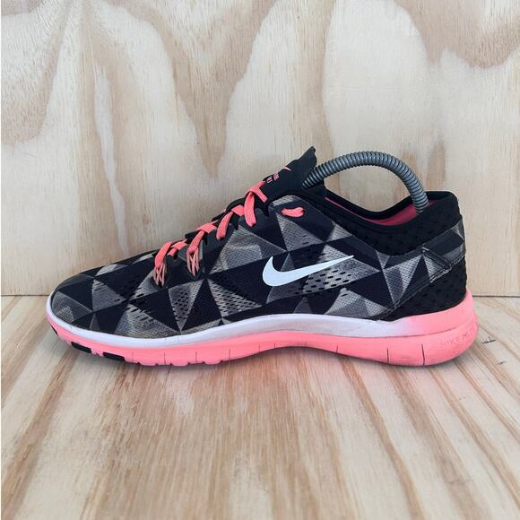 Nike - Free 5.0 TR Fit 5 - Running - Black/Pink - Women's - 9 - 704695-006 - Picture 4 of 9